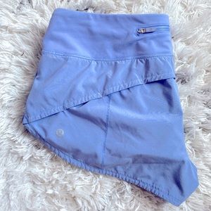 Lululemon Speed Up Short *2.5" Hydrangea Blue